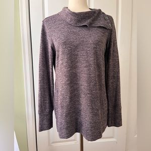 Christopher & Banks athleisure sweater top tunic.